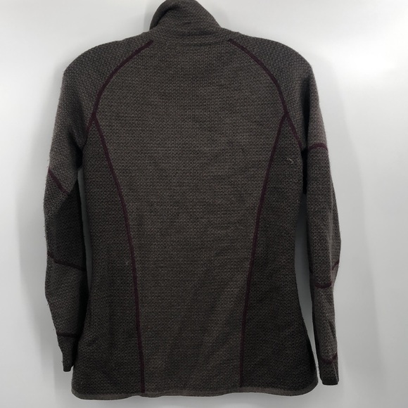 Smartwool Almosa Full Zip Baselayer Jacket Women’s Size Medium - Picture 3 of 7